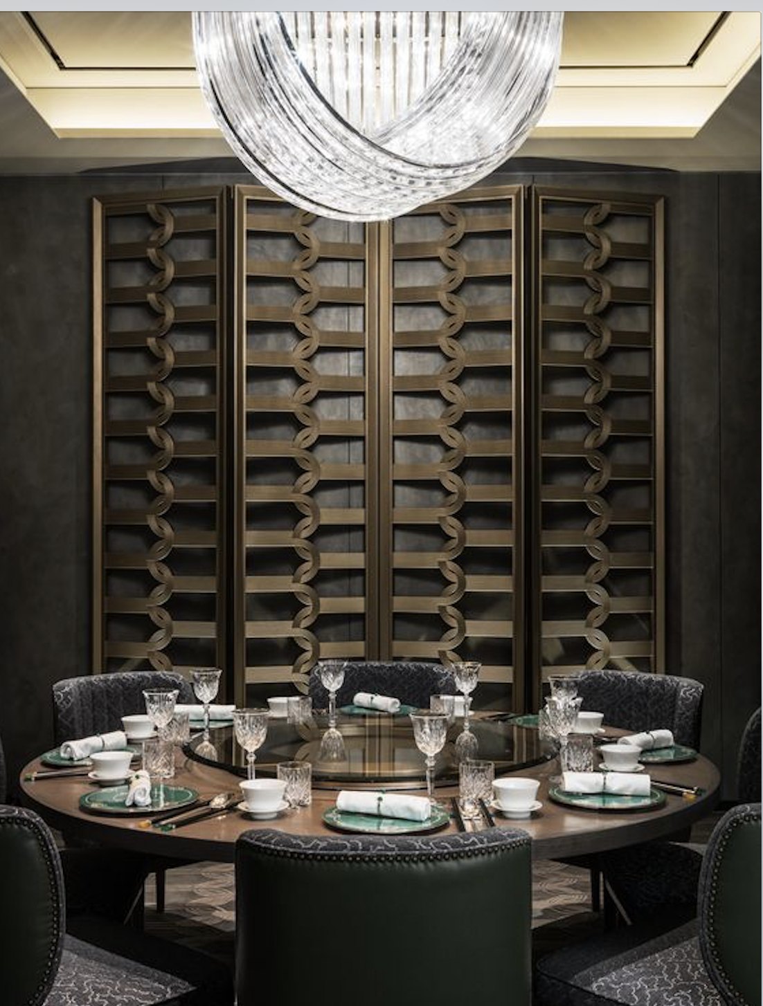 House of Ming — private dining room, Taj Mansingh