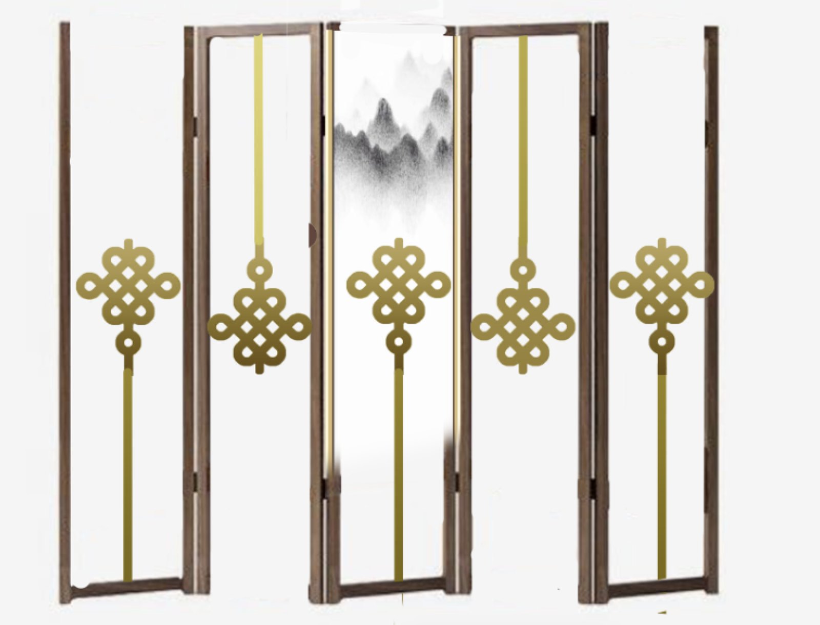 Side-wall concept — the “incomplete” knot screen
