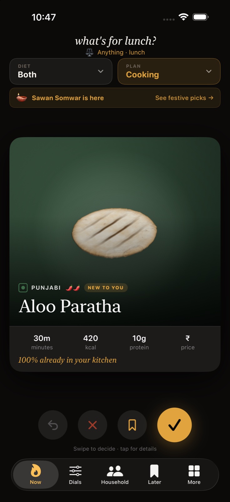 Khao — the dish-first food app