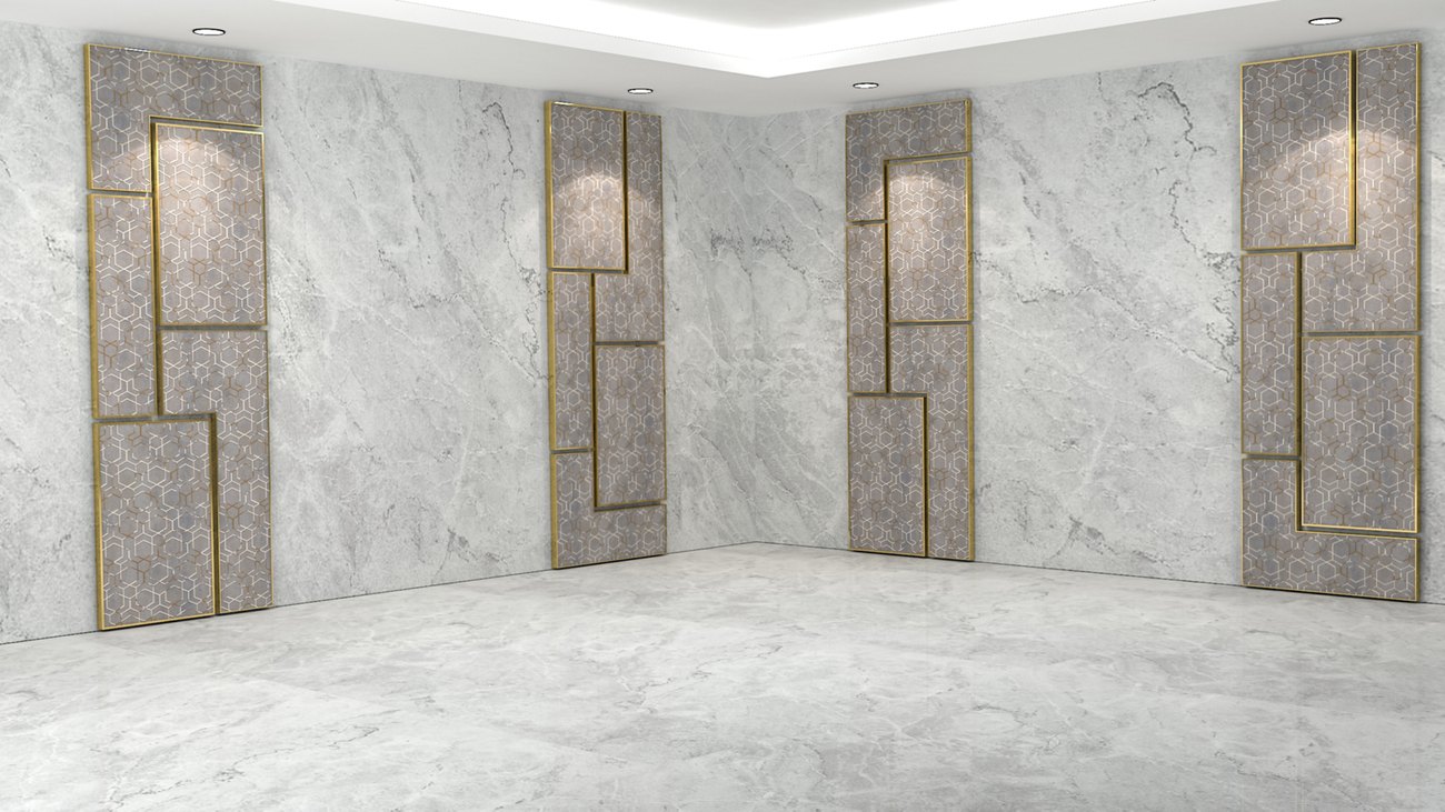 Geometric jali screens