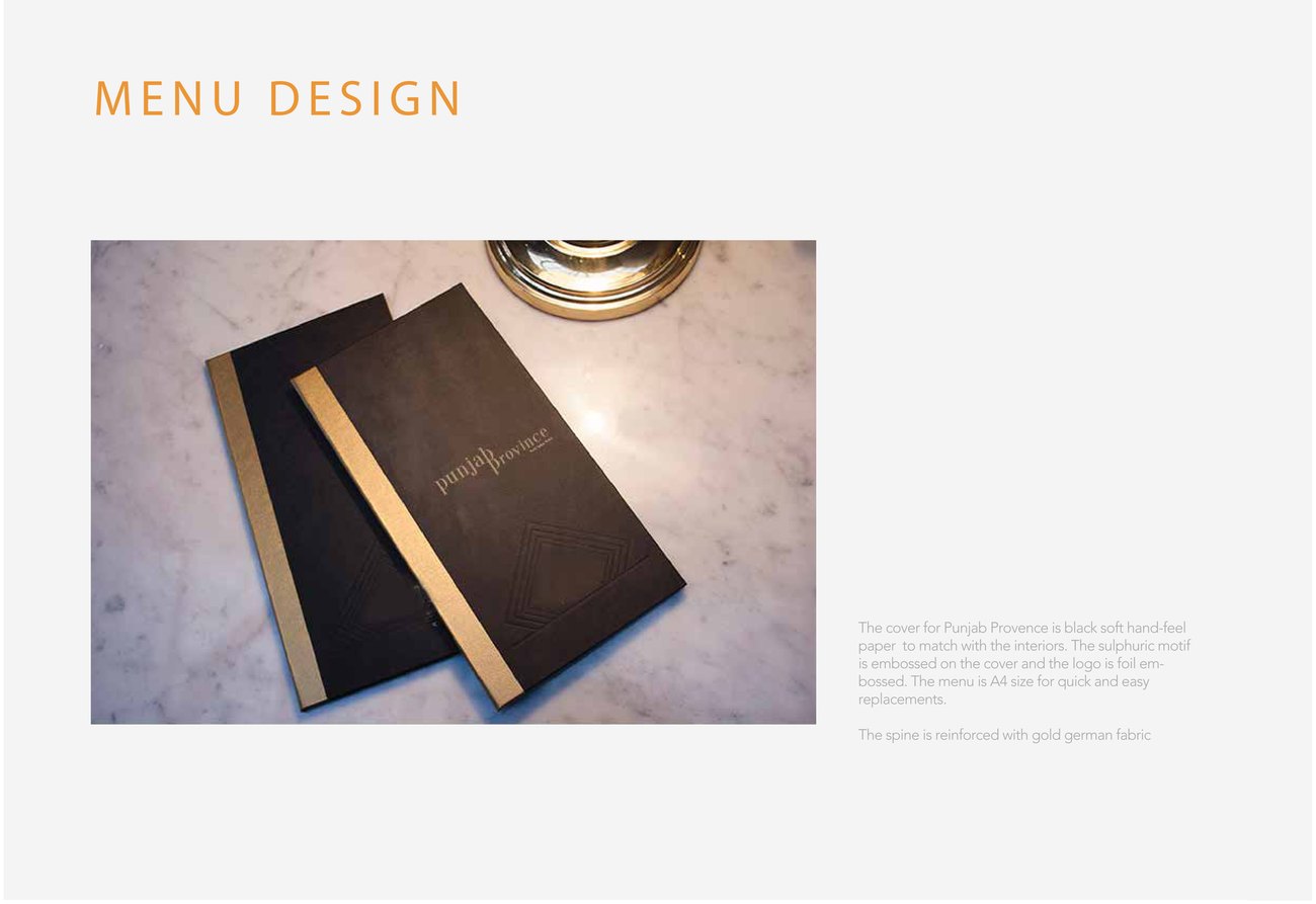 Hyatt Amritsar menus