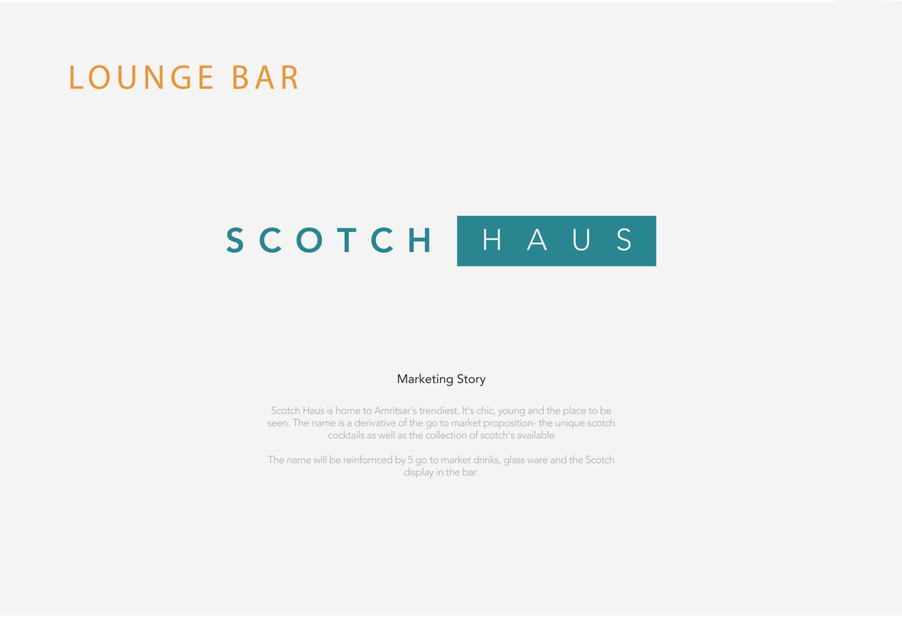Scotch Haus — the lounge bar