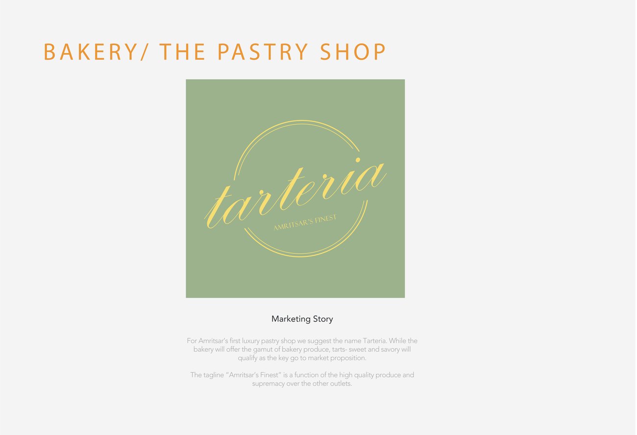 Tarteria — the pastry shop