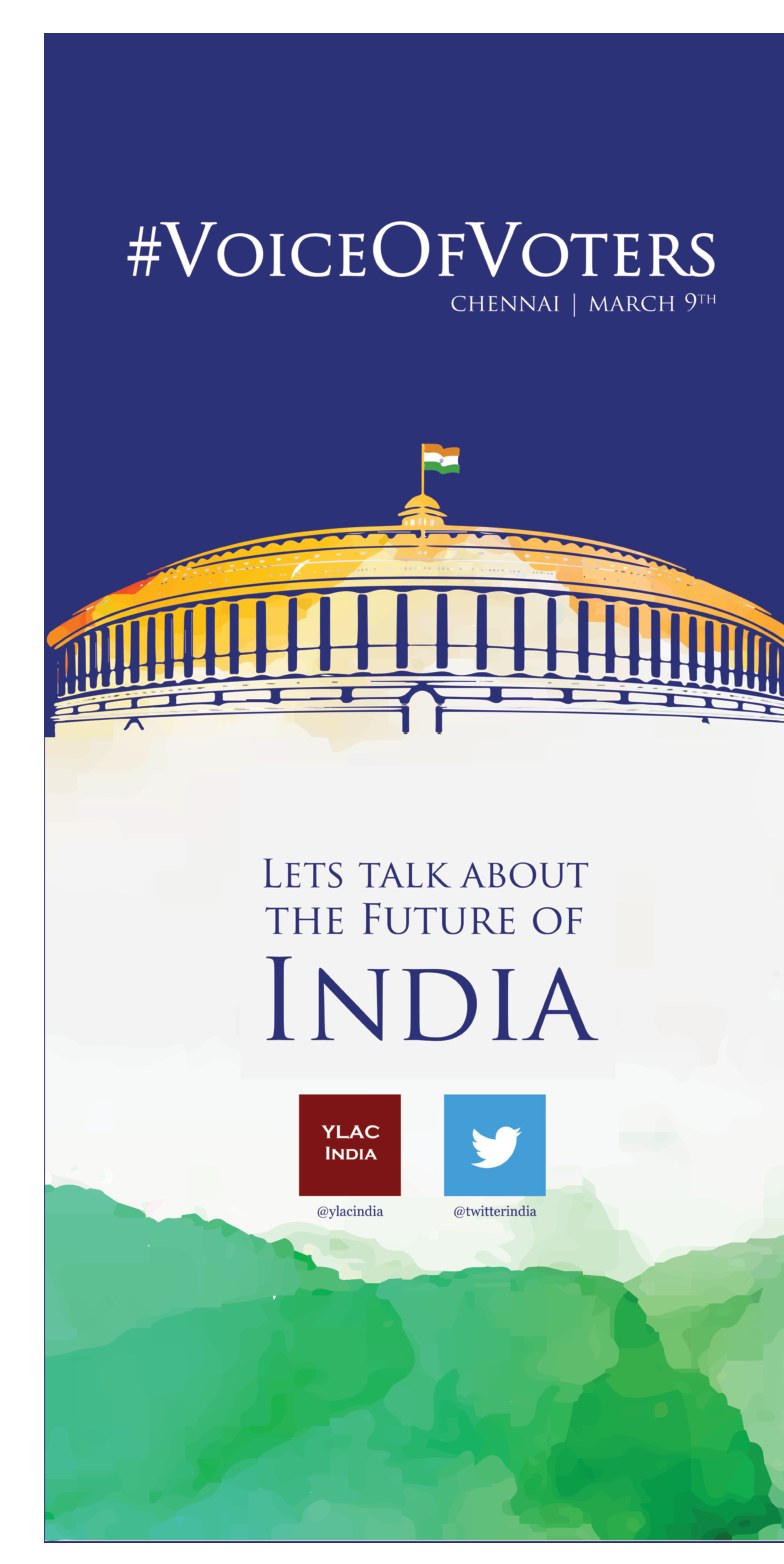 The Future of India standee