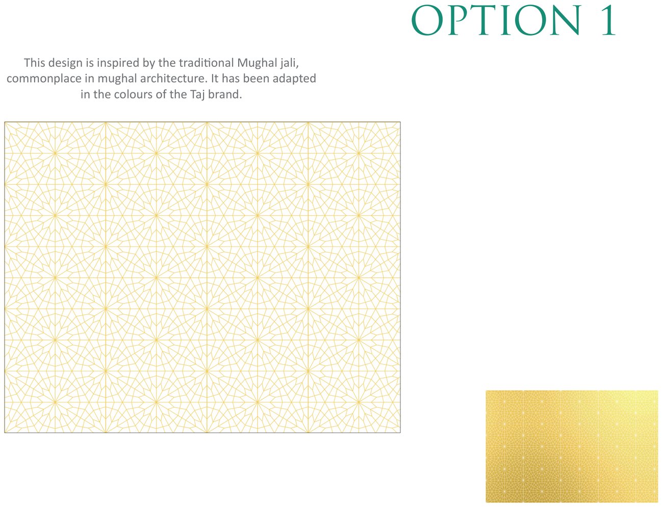 Mughal-jali wrapping paper