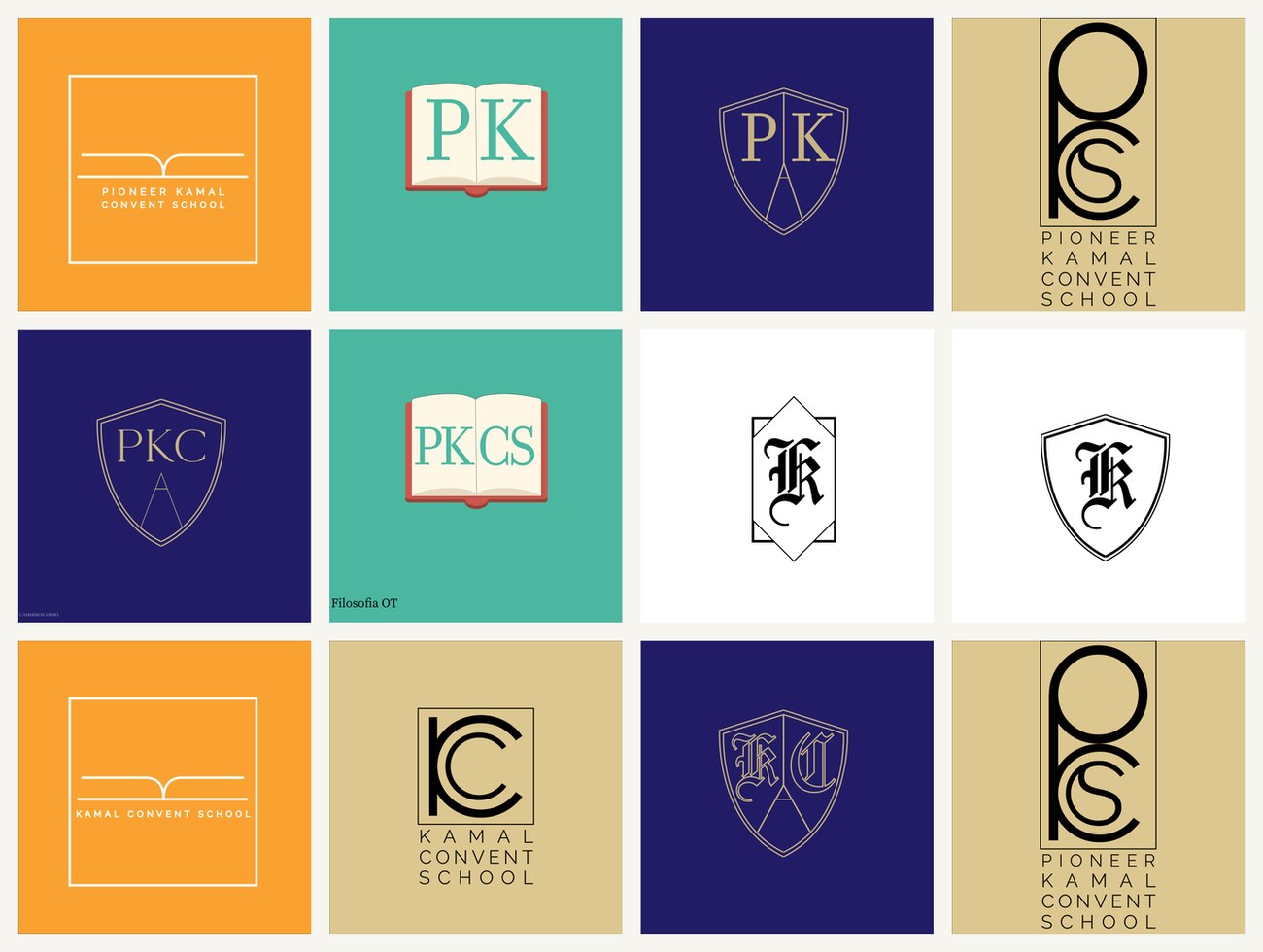 The logo routes