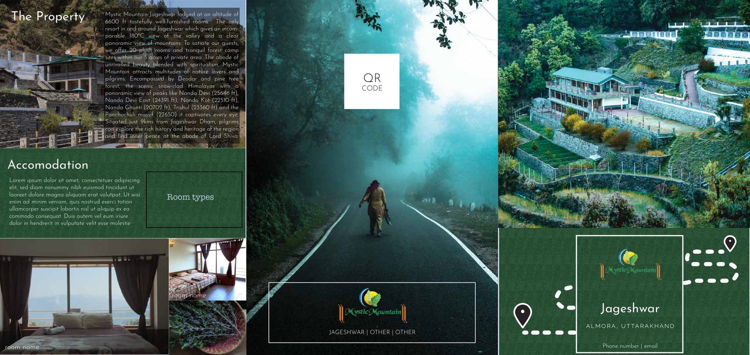 Brochure outer spread